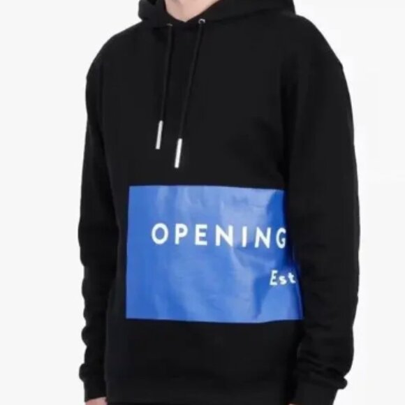 Opening Ceremony Men's Black Cotton Hoodie Medium - Picture 2 of 2